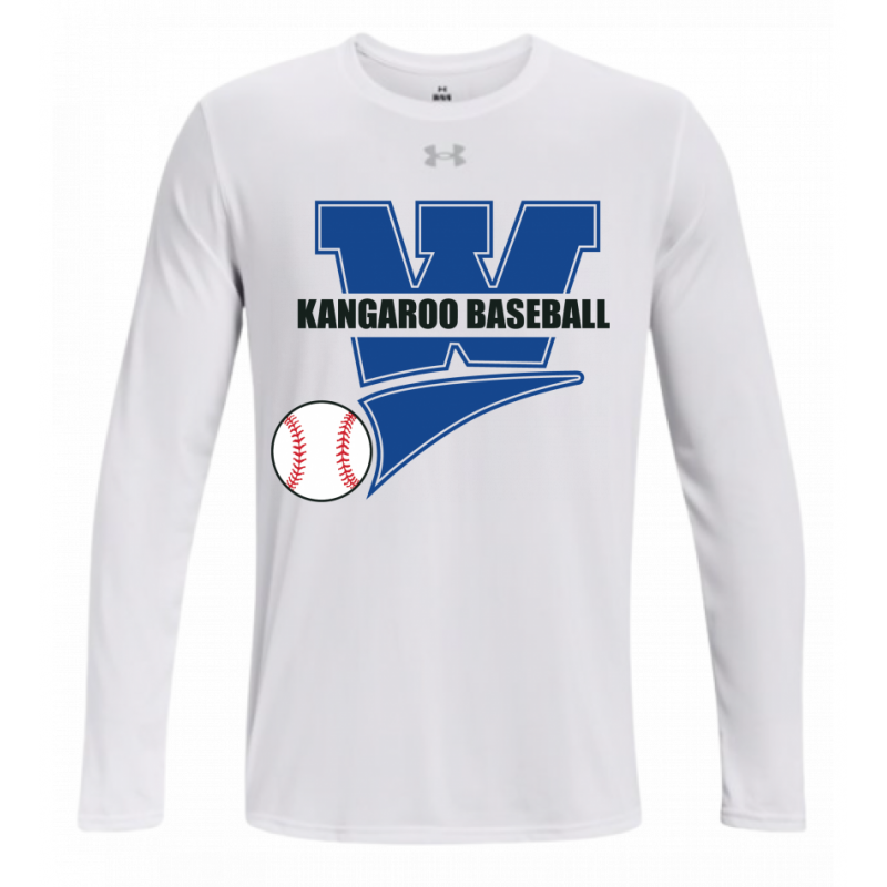 Men's UA White Long Sleeve