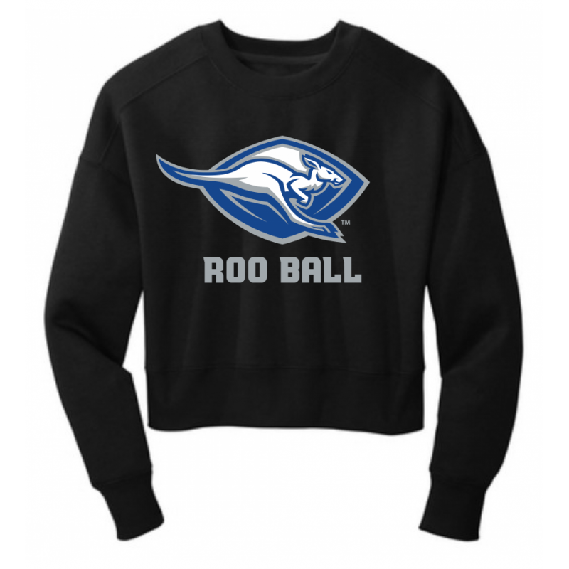 Women's RB Cropped Crew Black